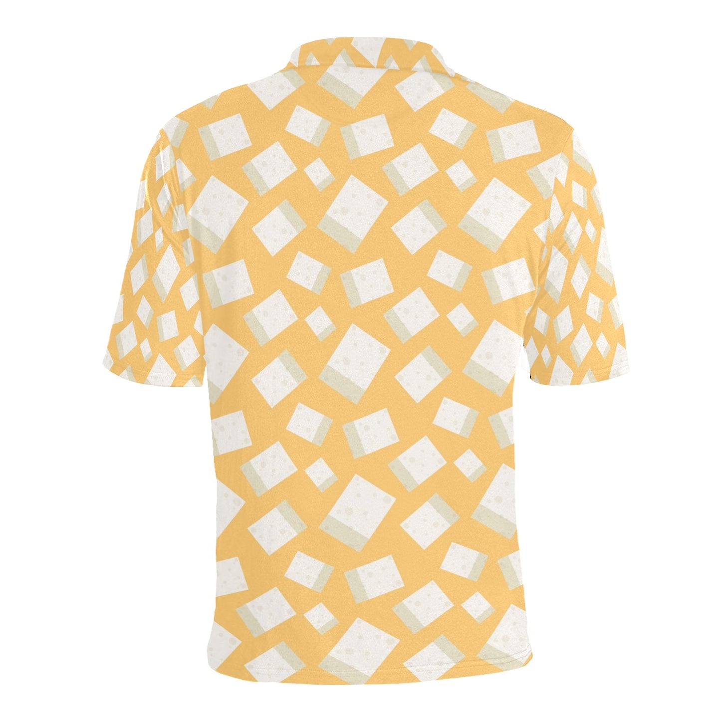 Tofu Print Design LKS302 Men Polo Shirt