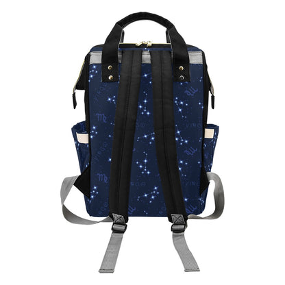 Virgo Print Design LKS303 Diaper Bag Backpack