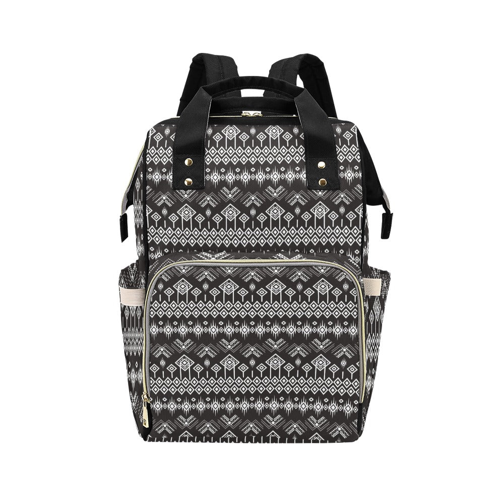 Tribal Pattern Print Design LKS304 Diaper Bag Backpack
