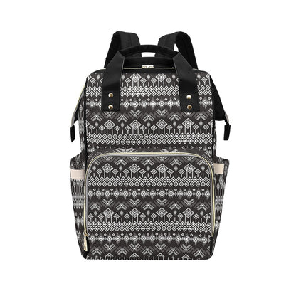 Tribal Pattern Print Design LKS304 Diaper Bag Backpack