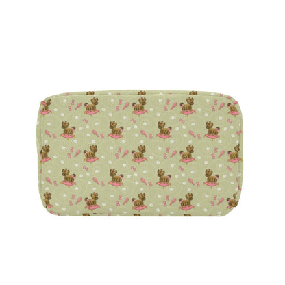 Yorkshire Cute Terriers Print Design LKS301 Insulated Lunch Bag