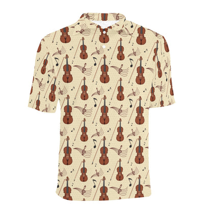 Cello Print Design LKS402 Men Polo Shirt