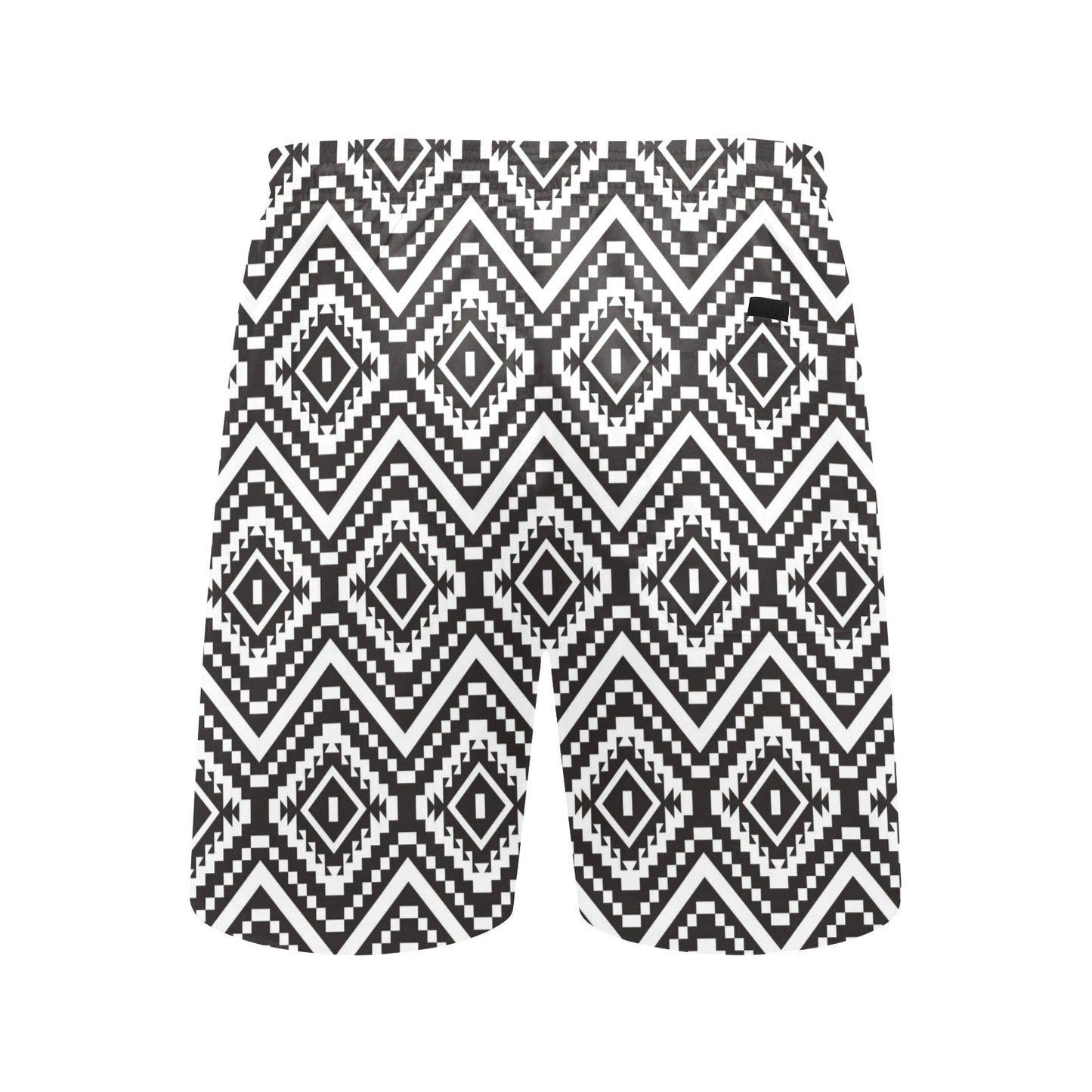 Tribal Pattern Print Design LKS303 Men's Swim Trunks Beach Shorts