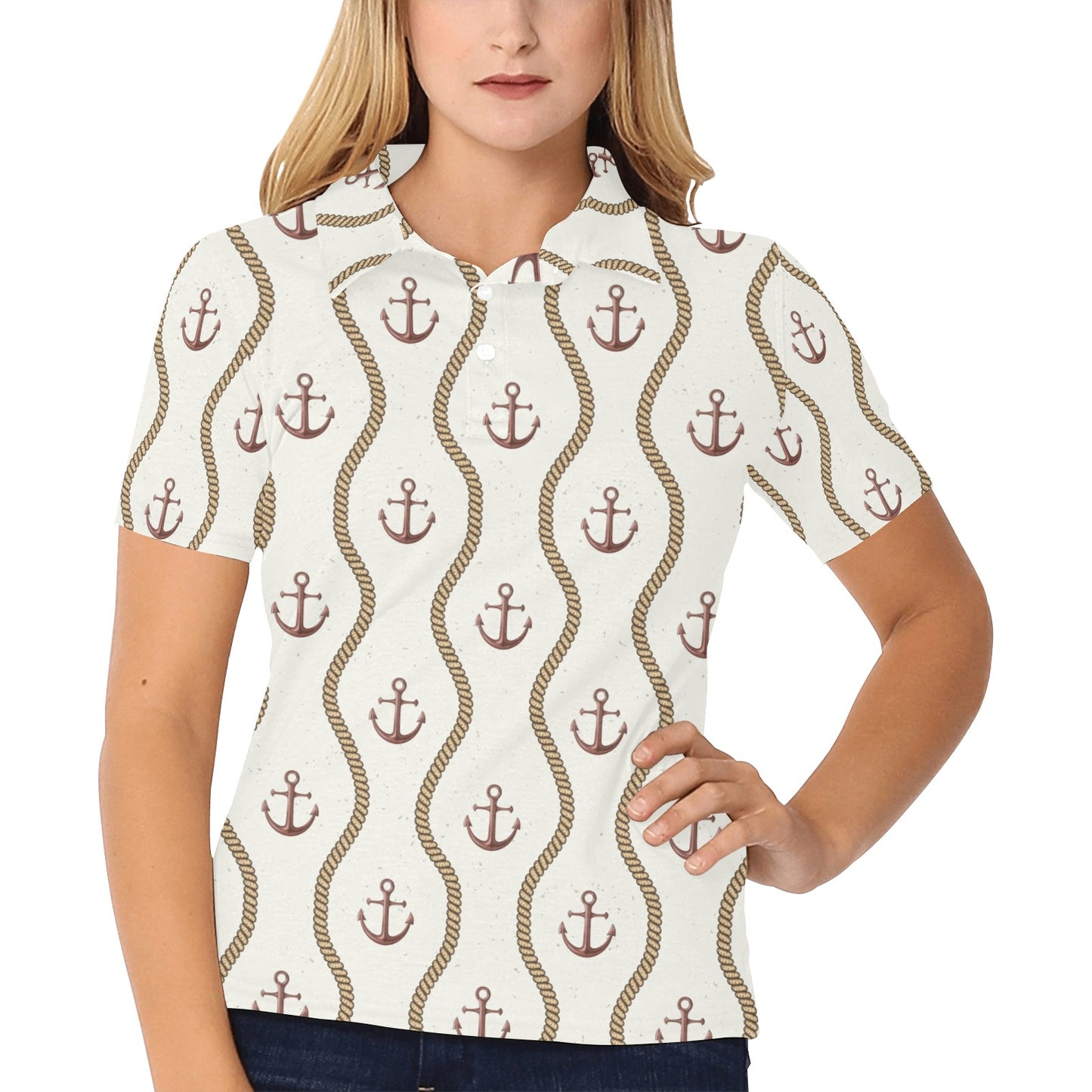 Anchor Classic Women's Polo Shirt