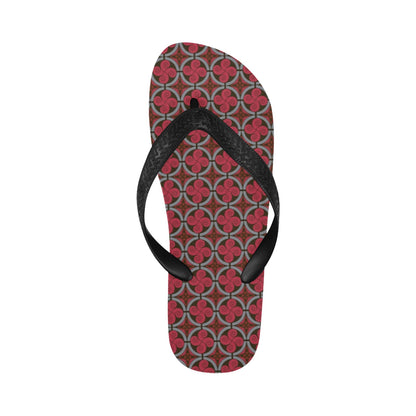 Vikings Print Design LKS301 Flip Flops