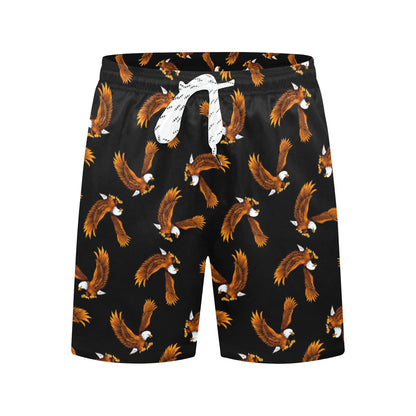 Eagles Print Pattern Men's Swim Trunks Beach Shorts