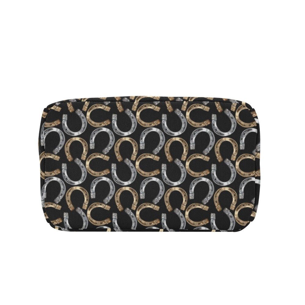 Horseshoe Print Design LKS305 Insulated Lunch Bag