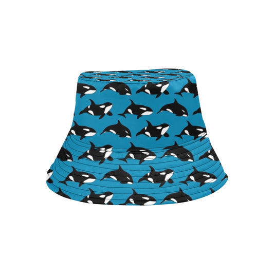 Whale Print Design LKS304 Unisex Bucket Hat
