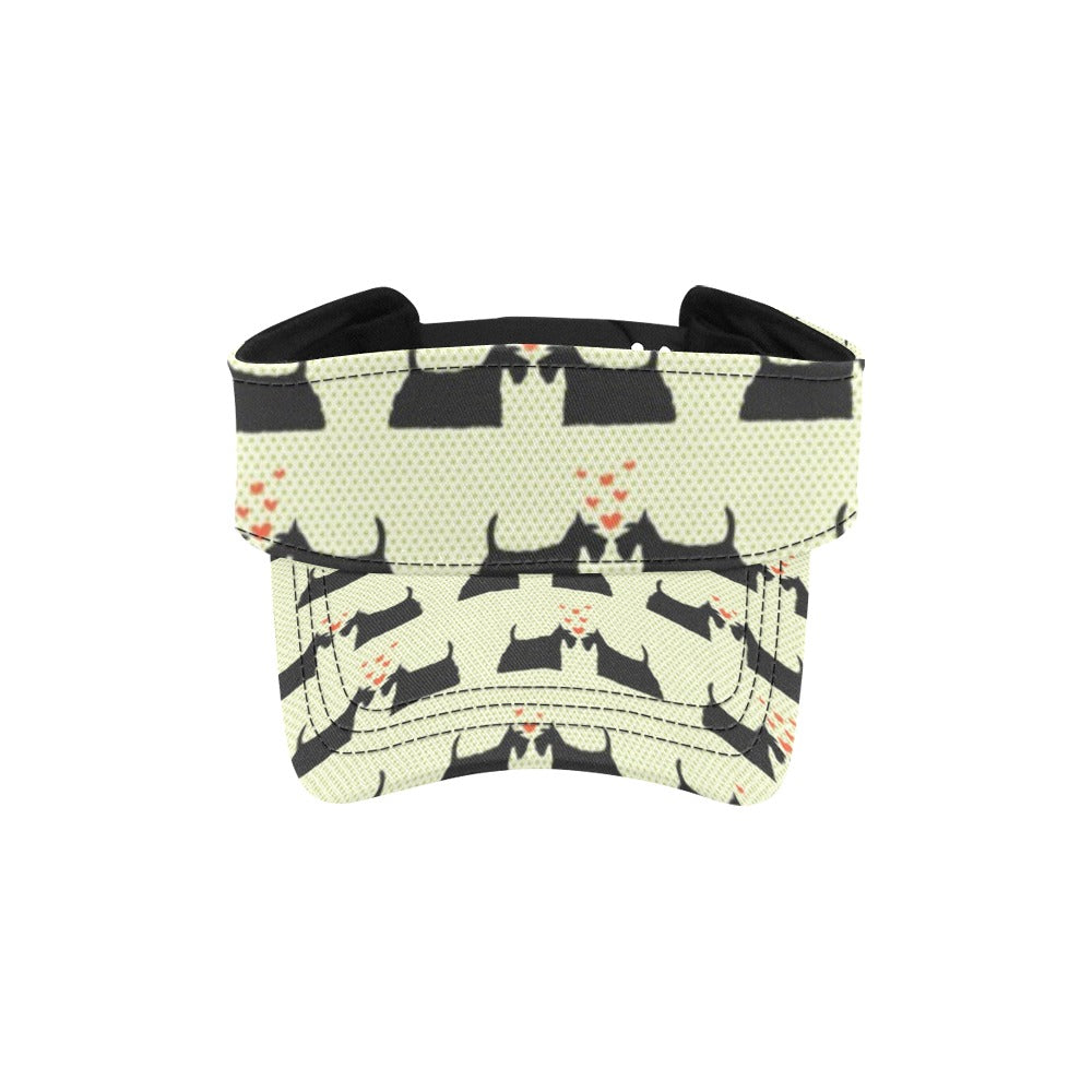 Scottish Terriers Print Design LKS304 Unisex Sun Visor