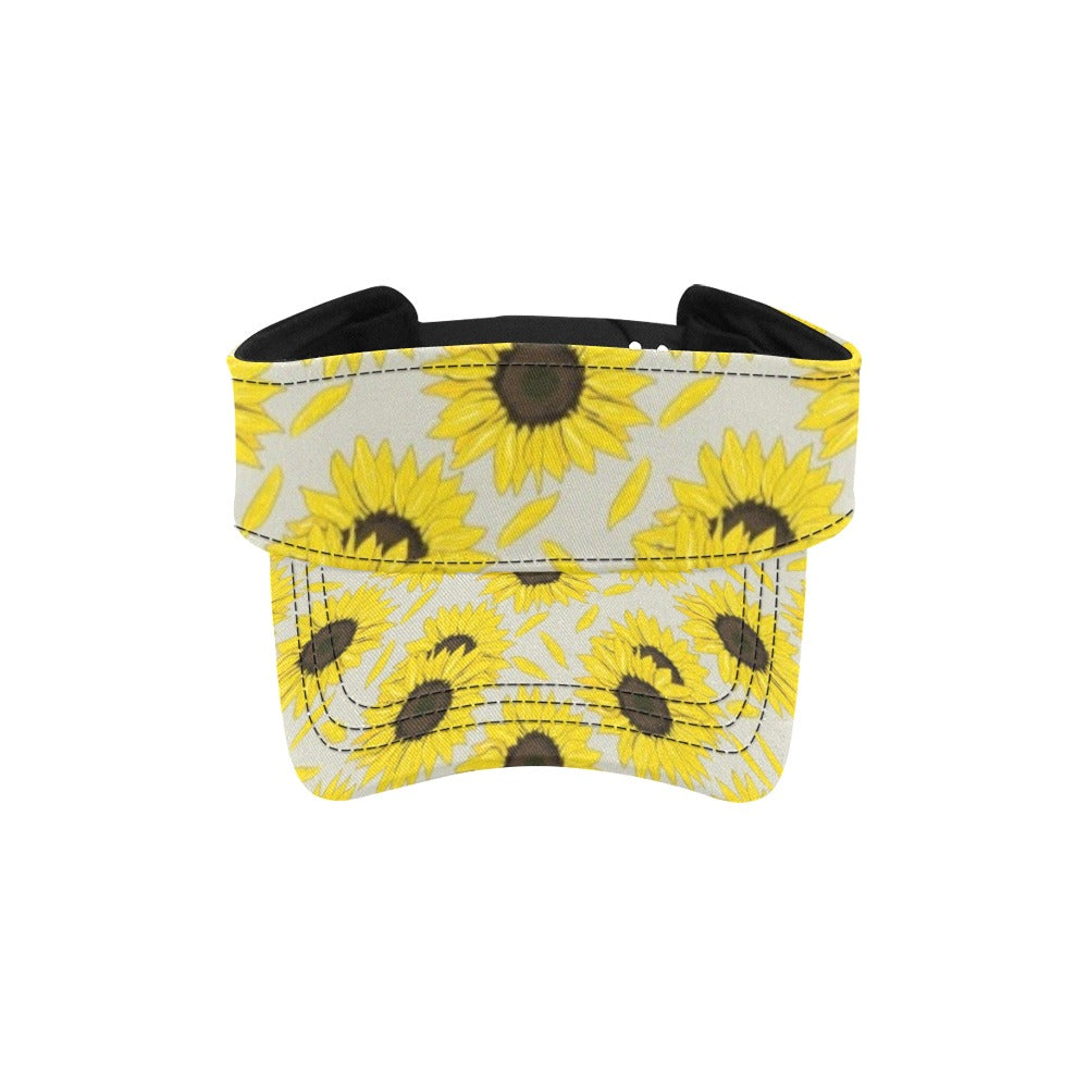 Sunflower Print Design LKS309 Unisex Sun Visor