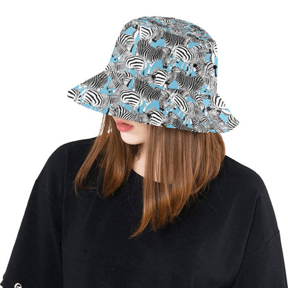 Zebra Print Design LKS305 Unisex Bucket Hat