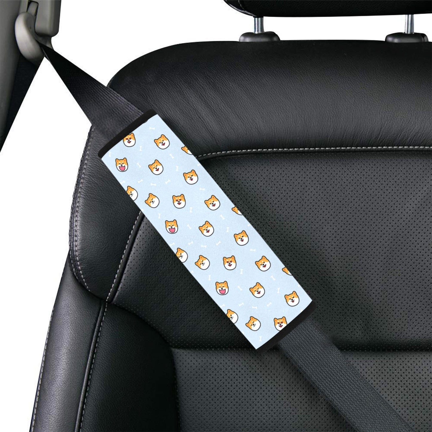 Shiba Inu Print Design LKS3012 Car Seat Belt Cover