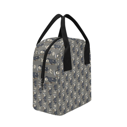 Skeleton Print Design LKS308 Insulated Lunch Bag