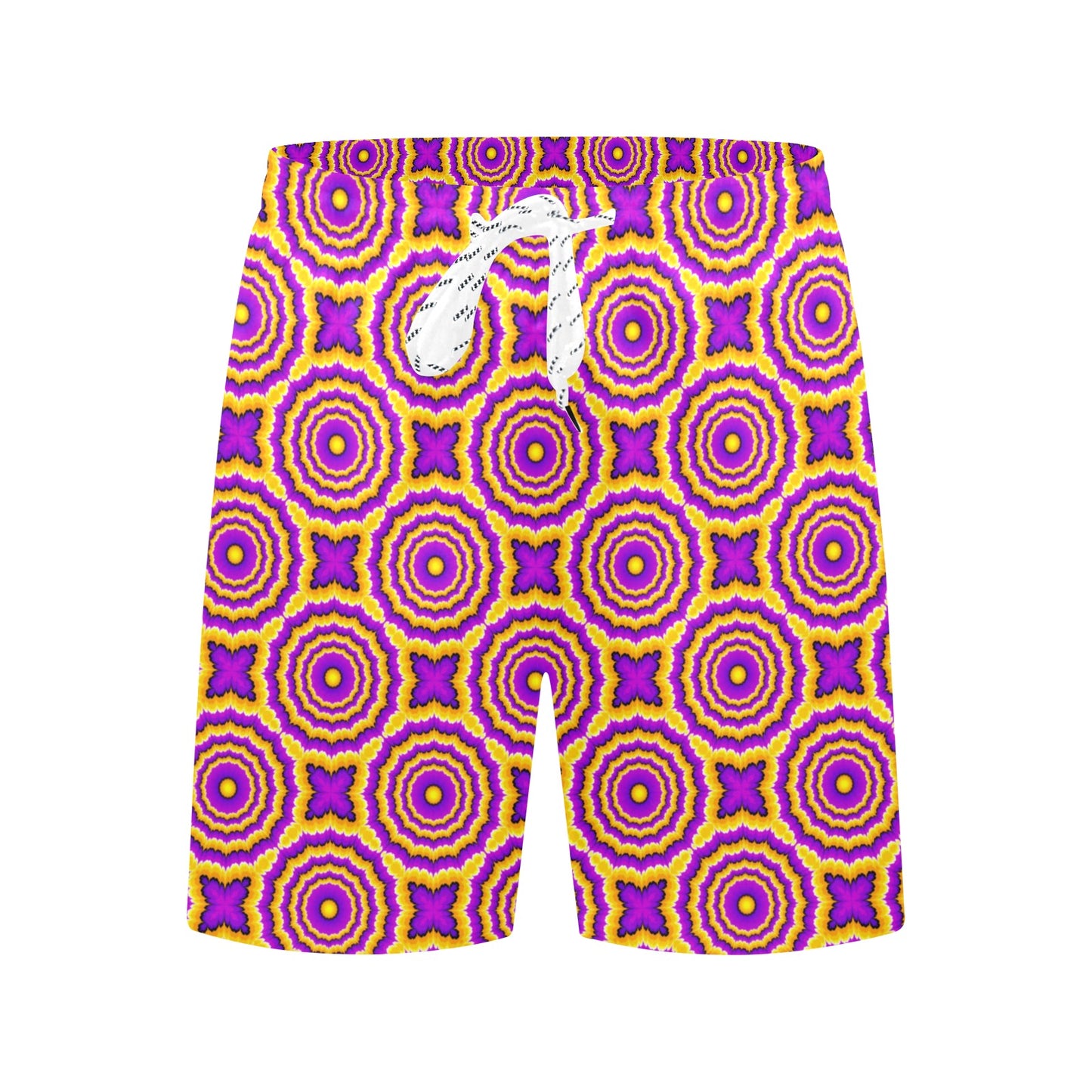 Optical illusion Expansion Men's Swim Trunks Beach Shorts