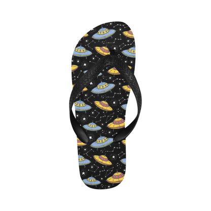 UFO Print Design LKS307 Flip Flops