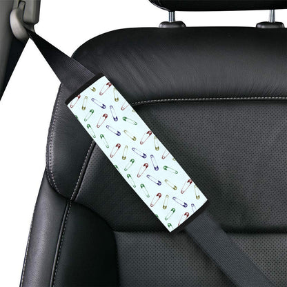 Safety Pin Print Design LKS303 Car Seat Belt Cover