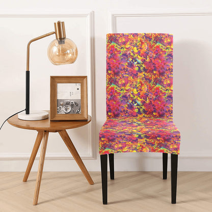 Splatter Print Design LKS303 Dining Chair Slipcover