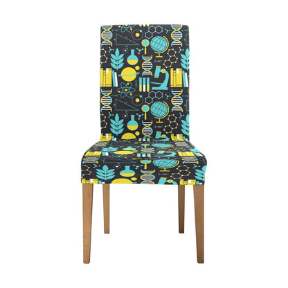 Science Print Design LKS301 Dining Chair Slipcover