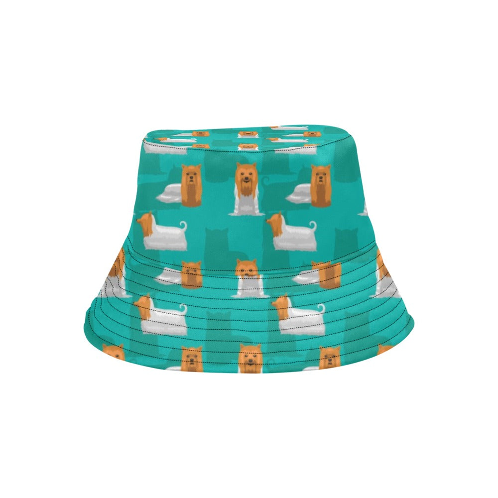 Silky Terriers Print Design LKS301 Unisex Bucket Hat
