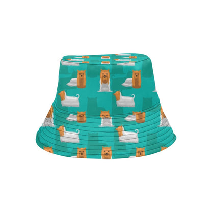 Silky Terriers Print Design LKS301 Unisex Bucket Hat