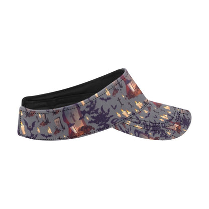 Creepy Graveyard Print Design LKS301 Unisex Sun Visor