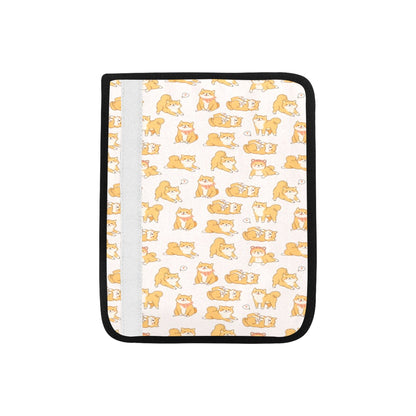 Shiba Inu Print Design LKS308 Car Seat Belt Cover