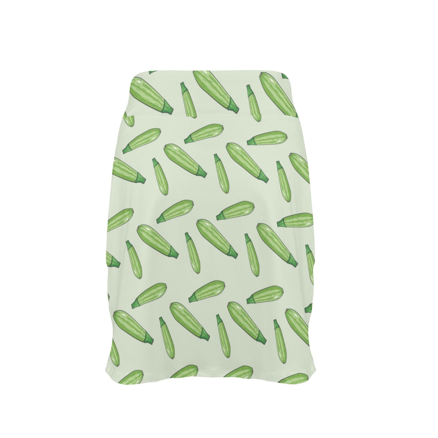 Zucchini Print Design LKS302 17" Golf & Pickleball Skort with Pockets