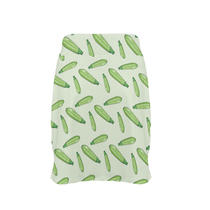 Zucchini Print Design LKS302 17" Golf & Pickleball Skort with Pockets