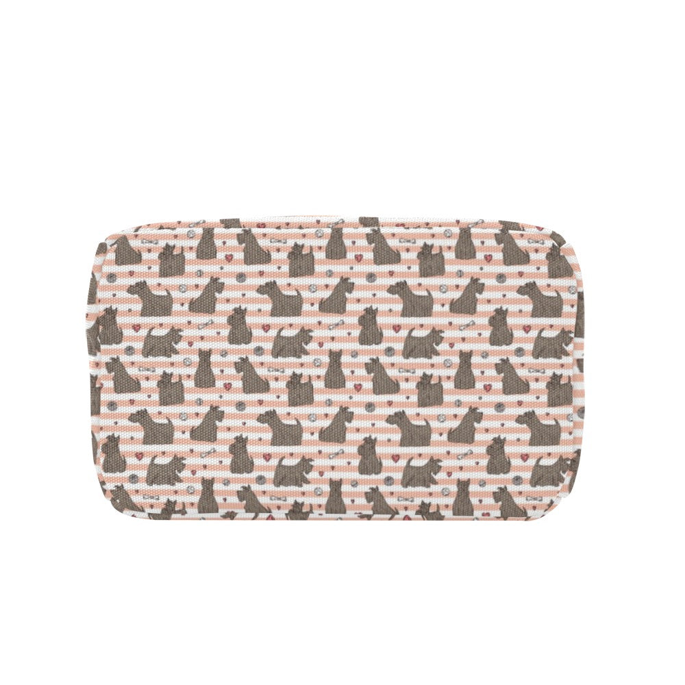 Scottish Terriers Print Design LKS3016 Insulated Lunch Bag