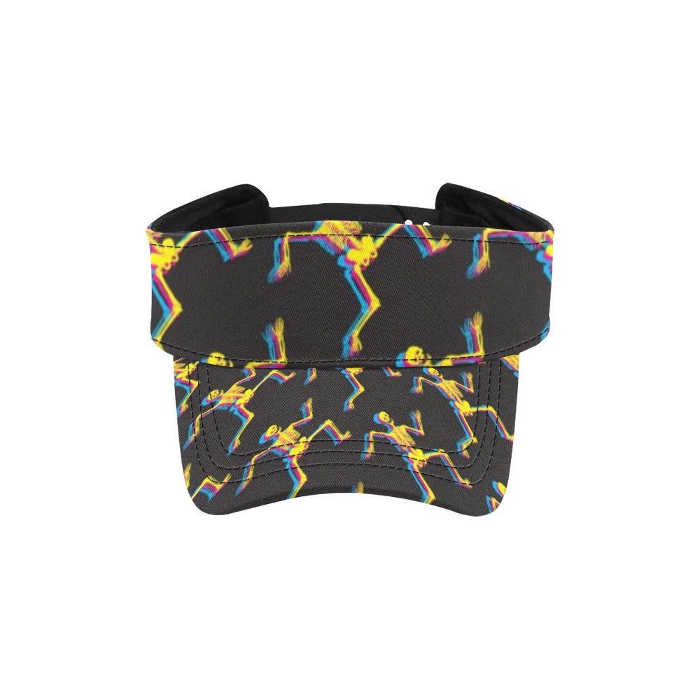 Skeleton Skeleton 3D Print Design LKS301 Unisex Sun Visor