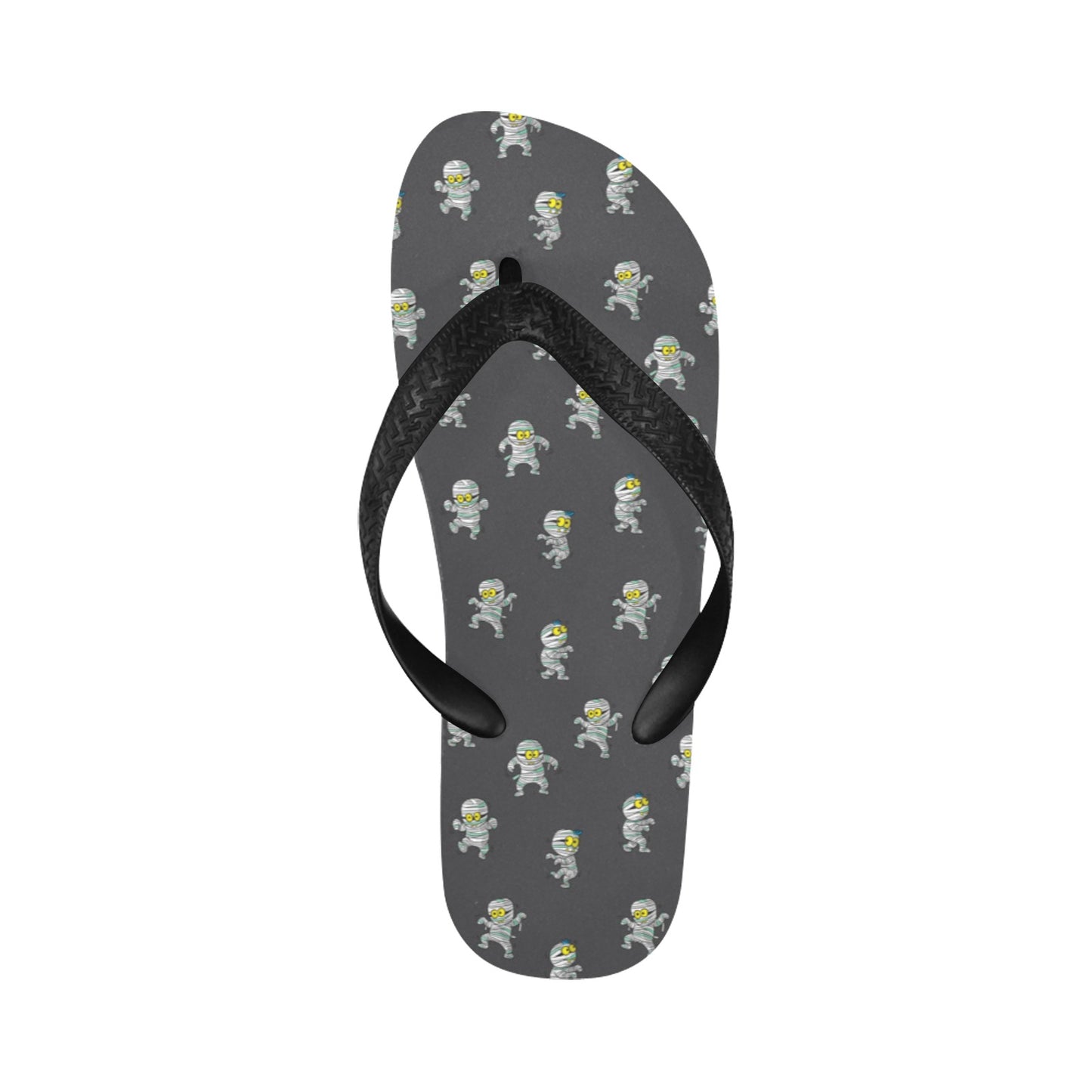 Mummy Print Design LKS305 Flip Flops