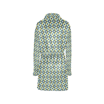 Swedish Design Pattern Women's Fleece Robe