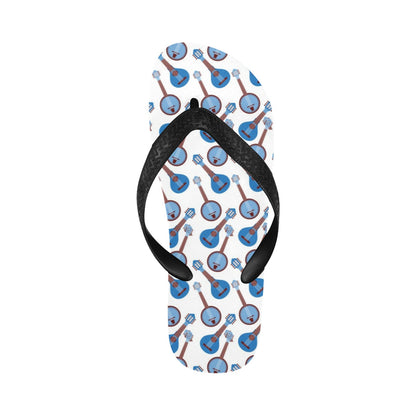 Banjo Print Design LKS401 Flip Flops
