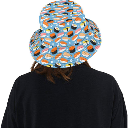 Sushi Print Design LKS304 Unisex Bucket Hat