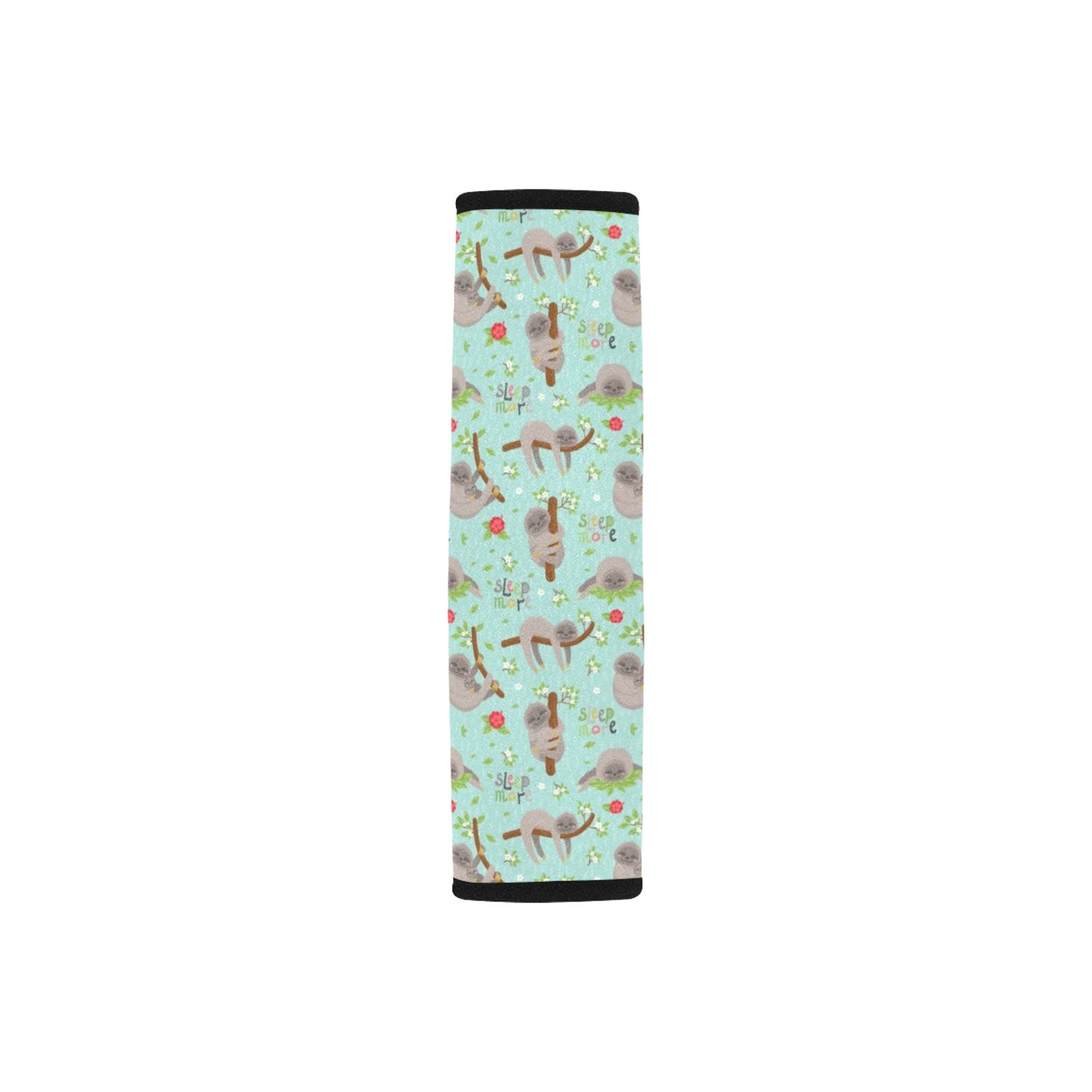 Sloth Print Design LKS305 Car Seat Belt Cover