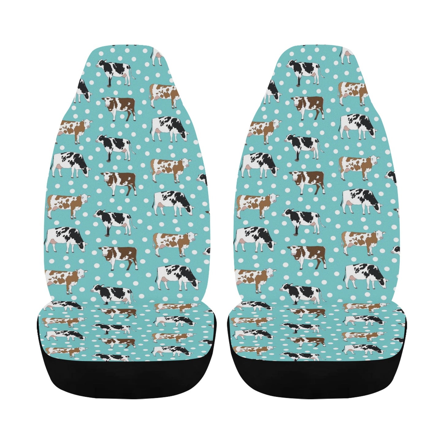 Cattle Print Design LKS405 Car Seat Covers