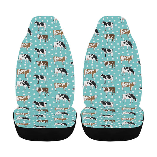 Cattle Print Design LKS405 Car Seat Covers