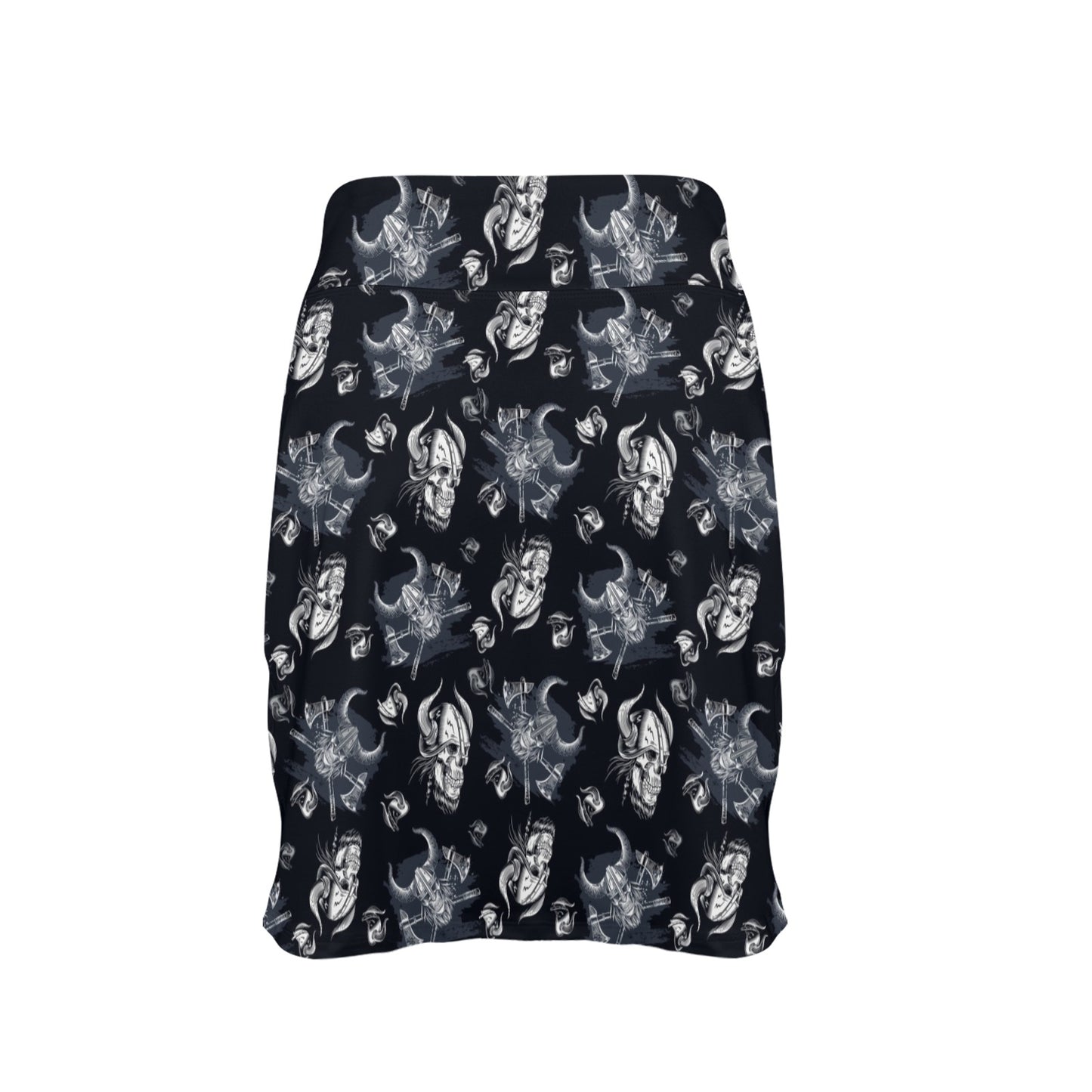 Vikings Print Design LKS304 17" Golf & Pickleball Skort with Pockets