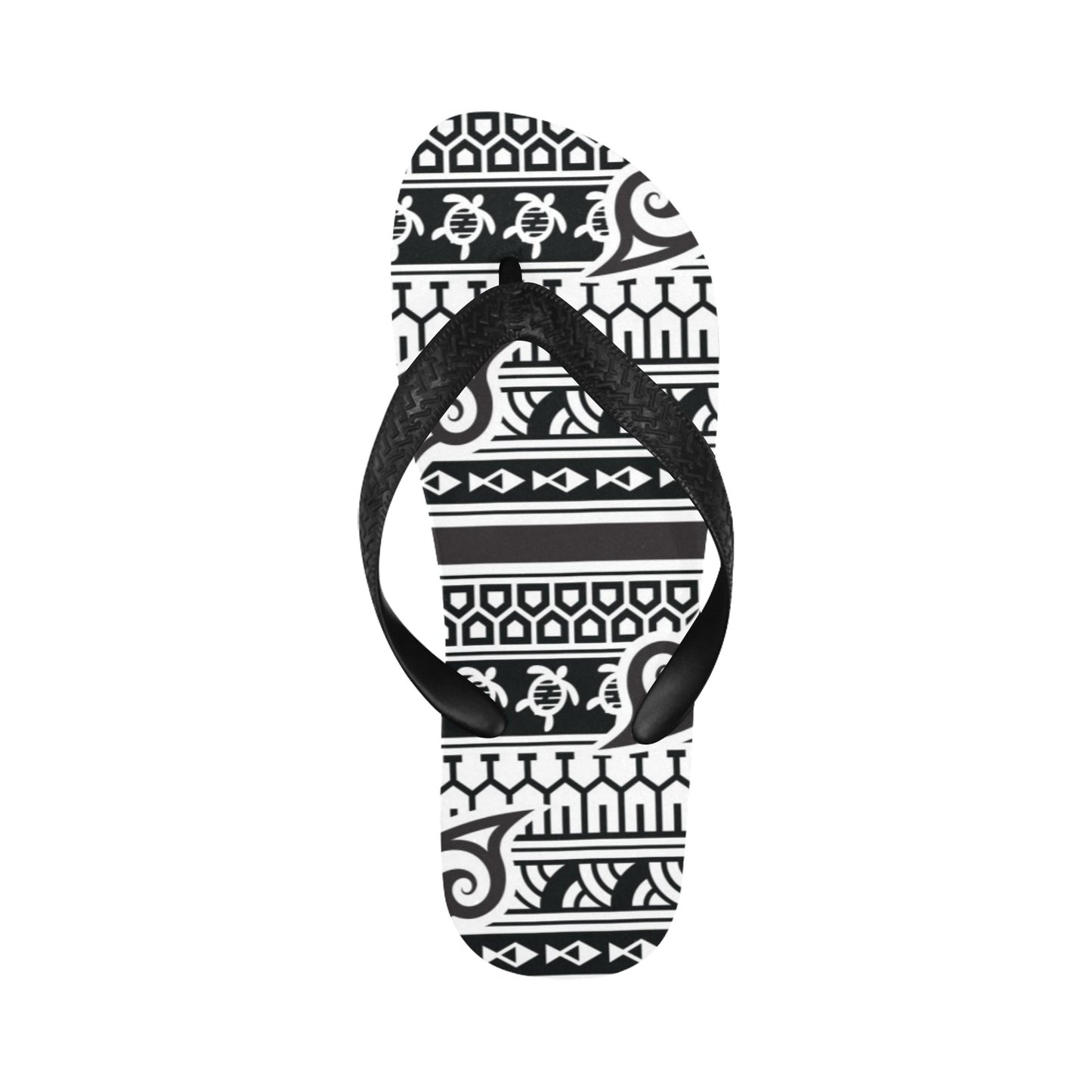 Samoan Style Print Design LKS305 Flip Flops