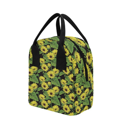 Sunflower Print Design LKS3010 Insulated Lunch Bag