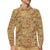 Hippie Print Design LKS305 Long Sleeve Polo Shirt For Men's
