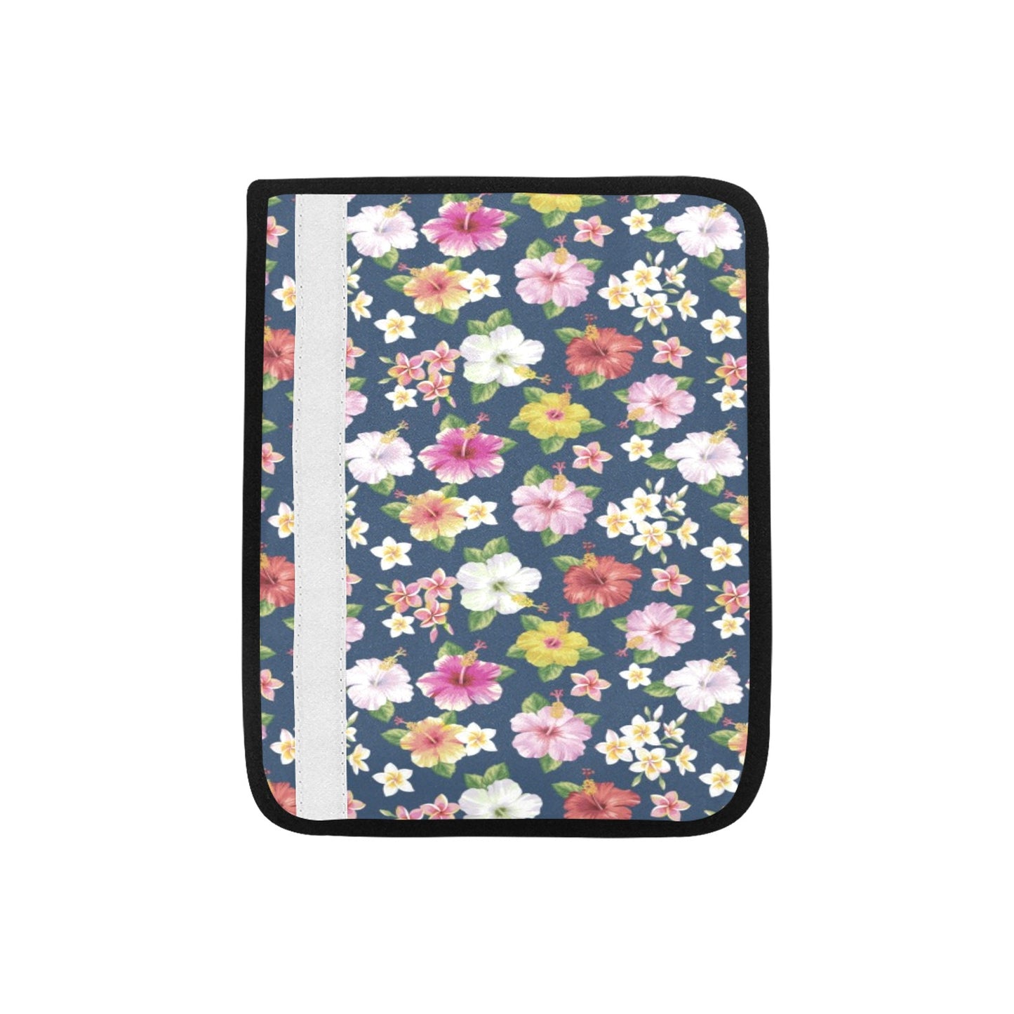 Hibiscus Sweet Print Design LKS304 Car Seat Belt Cover