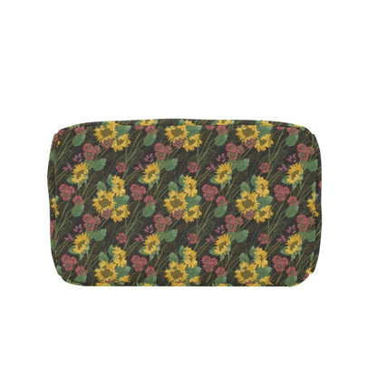 Sunflower Print Design LKS303 Insulated Lunch Bag