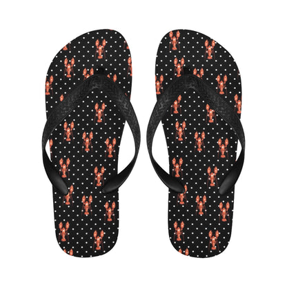 Lobster Print Design LKS401 Flip Flops