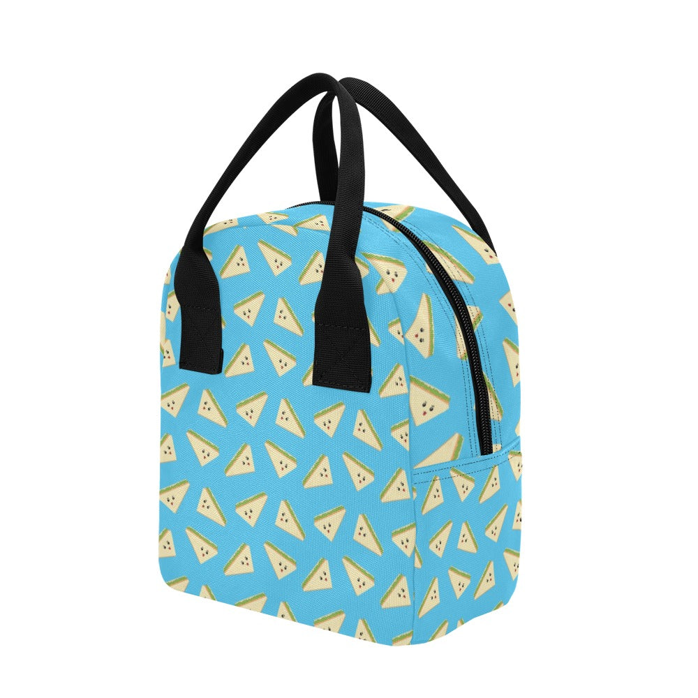 Sandwich Emoji Print Design LKS305 Insulated Lunch Bag