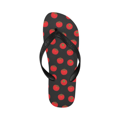 Tomato Print Design LKS305 Flip Flops