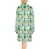 St Patricks Day Print Design LKS304 Women's Fleece Robe