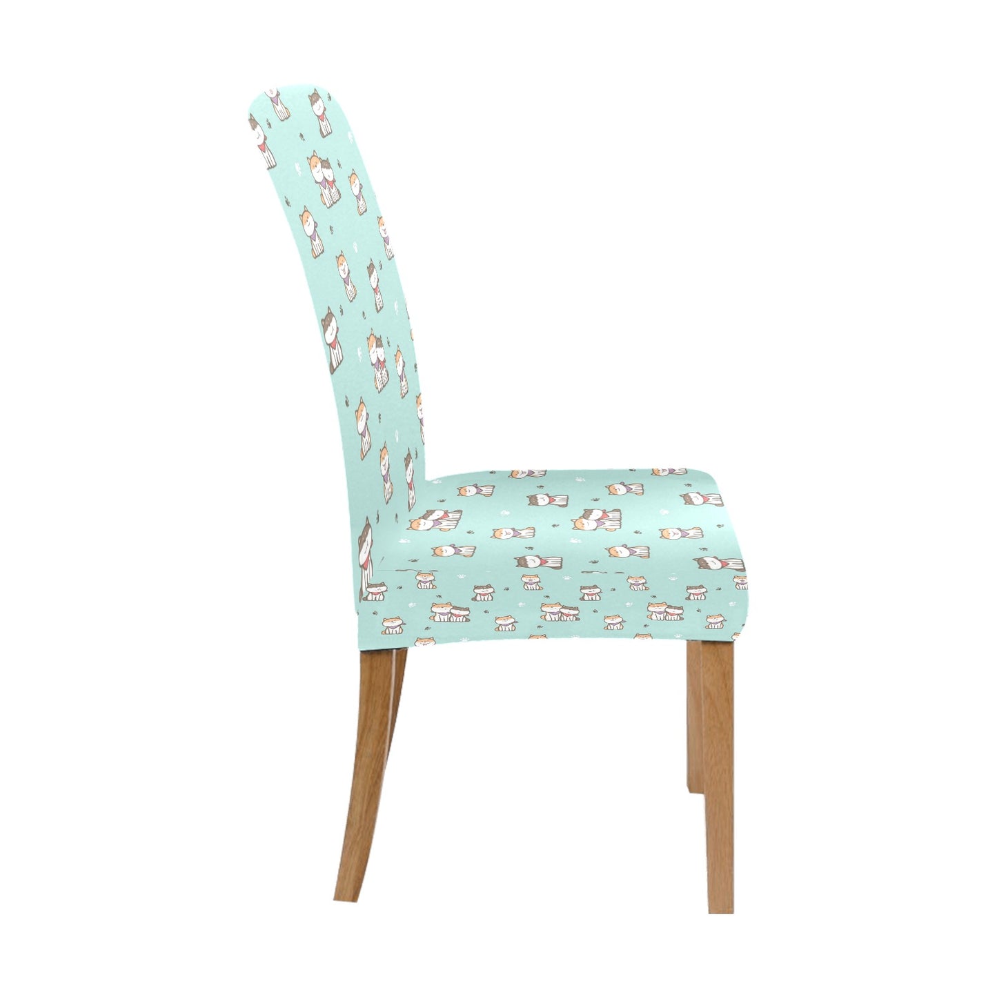 Shiba Inu Print Design LKS302 Dining Chair Slipcover