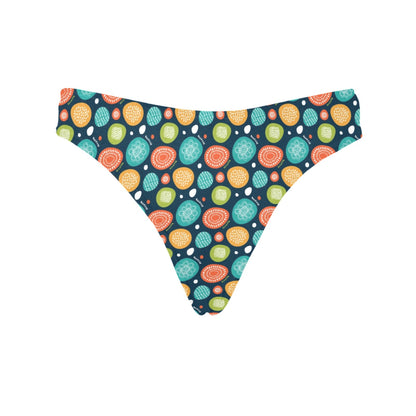 Swedish Themed Design Women's Thongs