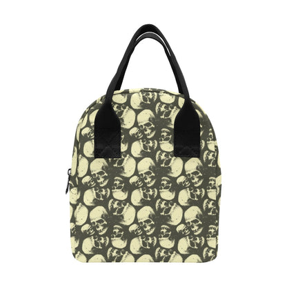 Skull Print Design LKS302 Insulated Lunch Bag